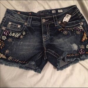 Brand new miss me shorts NWT